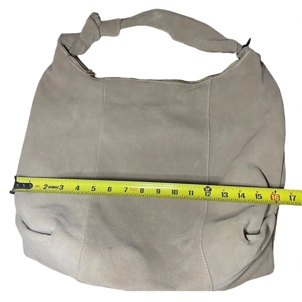 Moda Luxe Suede Hobo Bag